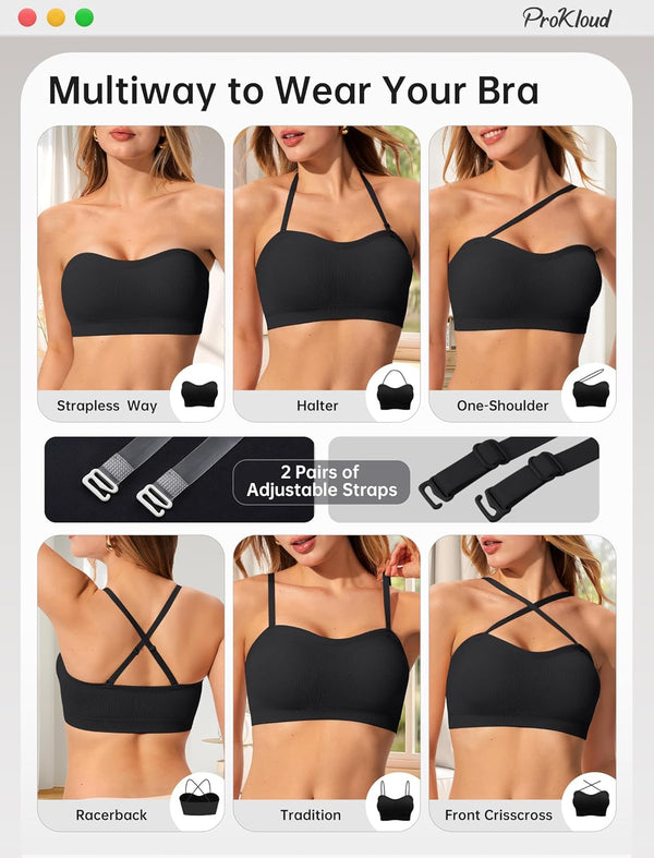 Silicone Stay-Up Push-Up Bra